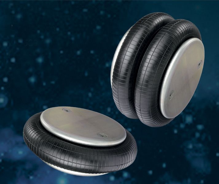 Für SOFIA entwickelt: Die aus Ein- bzw. Zweifaltenbälgen bestehenden Luftfedern sind für die Arbeit unter Extrembedingungen ausgelegt und erfüllen die Nichtbrennbarkeitsanforderungen der NASA. (Archiv: Vogel Business Media)