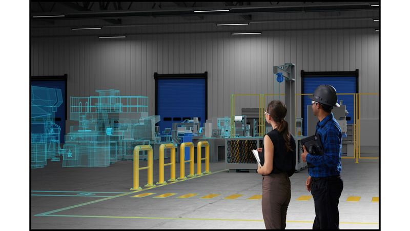 Produktionsunternehmen stehen vor der Aufgabe, ihre Werke als vernetzte, lernende Ökosysteme zu betreiben.(Bild:  Autodesk)