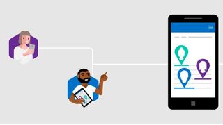 Arbeit wird immer dezentraler und mobiler- der digitale Arbeitsplatz ist mittlerweile allgegenwärtig. (Microsoft)