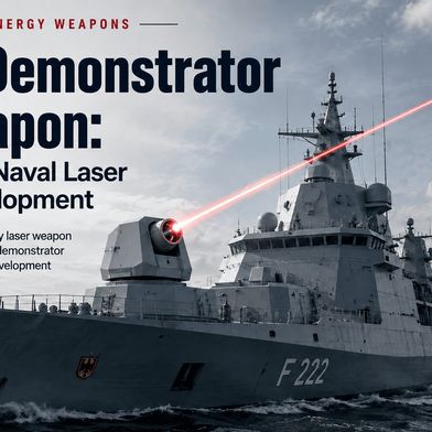 Germany is moving from a naval laser demonstrator towards an operational high-energy laser weapon system.  (Source: KI-generiert / Gemini)