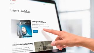 Bosch hat seine Online-Recherchemöglichkeiten für Young- und Oldtimer erneuert. (Bild: Bosch)