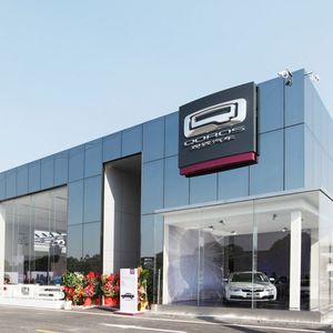 Der erste Qoros-Flagshipstore steht in Shanghai.