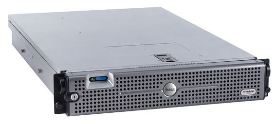 Der Dell PowerEdge 2950 mit zwei Sockeln und Quad-Core-Intel-Xeon-Prozessoren sorgt für hohe Leistung kombiniert mit internen Erweiterungsmöglichkeiten bei geringer Dichte. Er eignet sich für Netzwerkinfrastruktur-Anwendungen, beispielsweise zur Konsolidierung von Web-, Messaging-, Datenbank- und Datei-/Druckdiensten. (Archiv: Vogel Business Media)