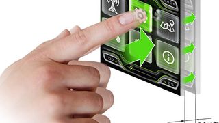 Spezielle Aktuatoren von Preh verleihen Touchscreens eine aktive Haptik und machen sie vom Bediengefühl her zu klassischen Schaltern. (Foto: Preh)