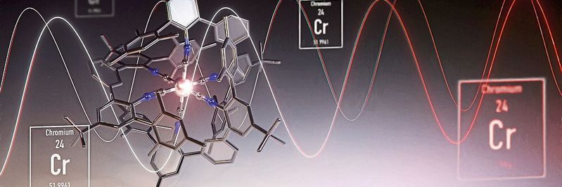 Modernste Chrom-Verbindungen haben Potenzial für Leuchtstoffe und Katalysatoren. Modernste Chrom-Verbindungen haben Potenzial für Leuchtstoffe und Katalysatoren.