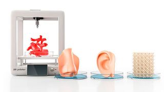 In der Medizin werden 3D-Drucker unter anderem für das Ausdrucken von Tissue-
Engineering-Produkte verwendet. Die Medizinische Universität Wien will mit einem neuen Nano-3D-Drucker die Vorteile des 3D-Drucks nutzen und die Technologie weiter in der Medizin vorantreiben (iaremenko - stock.adobe.com)