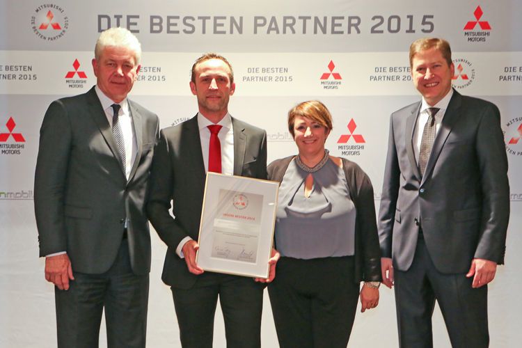 Mitsubishi – „Die besten Partner 2015“: Autohaus Schwalbach GmbH, Schwalbach (Foto: Sciborski/MMD Automobile)