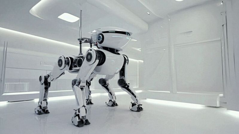 Bei Antrieben für beinartige und humanoide Roboter gehört das Rückdrehmoment zu den ausschlaggebenden Kriterien.(Bild:  Balance Drive/Adobe Stock)