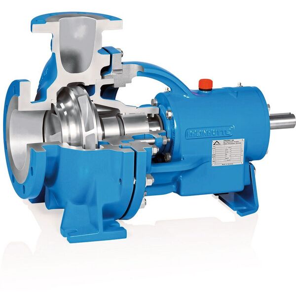Centrifugal pumps are generally the workhorse of the process engineering industry — with an estimated market share of around 80 percent.  (Rheinhütte)