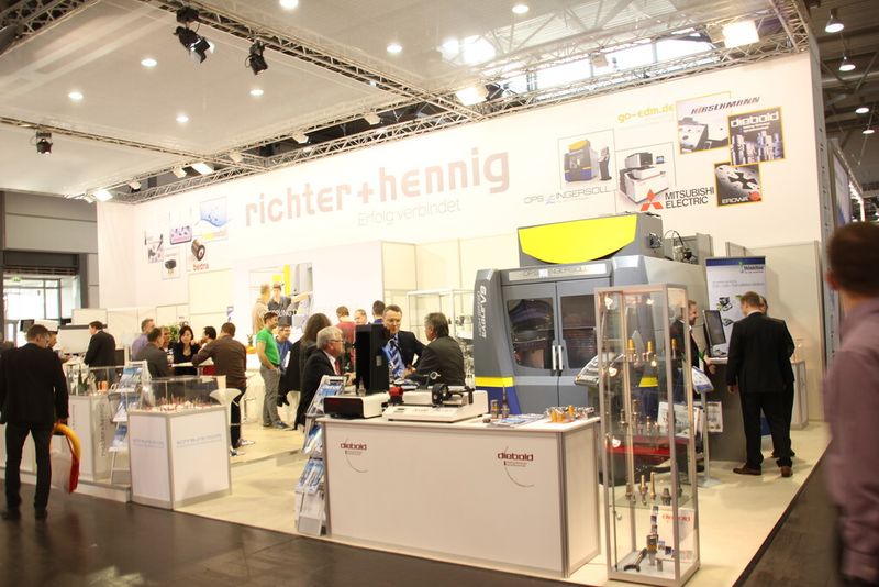 Impressionen von der Intec 2015 in Leipzig. (Sonnenberg)