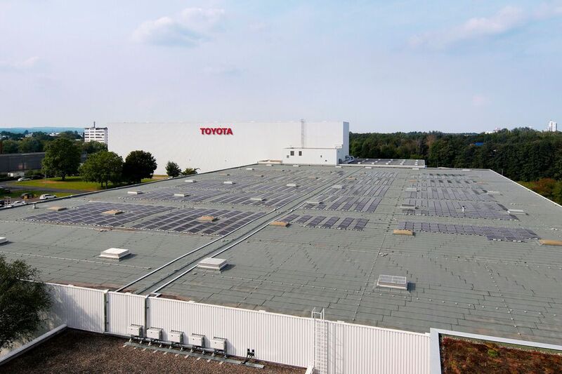 Logistikzentren wie das von Toyota in Köln sind in Ballungsräumen eher Mangelware.