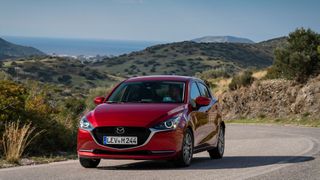 Der Mazda2 erzielte 3,5 von maximal möglichen 5 Sternen im aktuellen Green NCAP-Test. (Bild: Mazda Mazda Motors Deutschland GmbH)