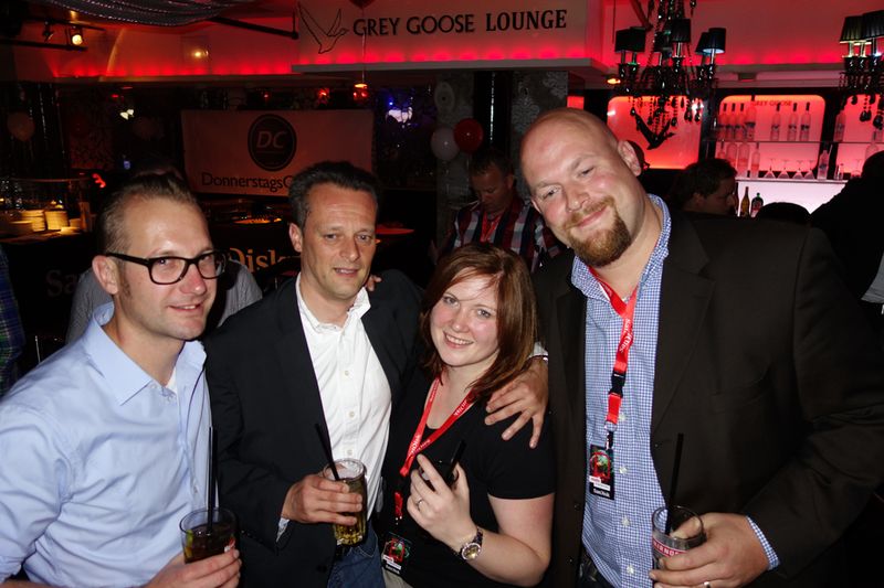 Das ALSO Team (v. l.) Jürgen Brumbauer, Bernd Rademacher, Sabrina Mertens und Andreas Hense (Bild: IT-BUSINESS)