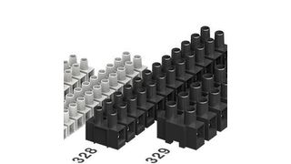 Klemmleisten: Die Spezial-Klemmleisten von Weco sind für den Einsatz in Transformatoren oder in der Leitungselektronik ausgelegt. (Weco)