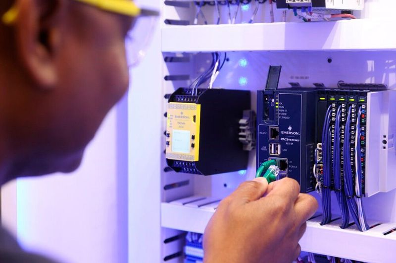 Die CPE200-Steuerungen von Emerson bieten eine sichere OPC-UA-Komminikation nach dem neuesten OPC-UA-Standard sowie weitere gängige Industrial-Ethernet-Protokolle.