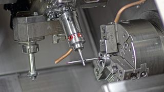 JBO setzt bei der Automatisierung der Drehprozesse auf den Messtaster TC54-10 T von Blum. (Bild: Blum-Novotest)