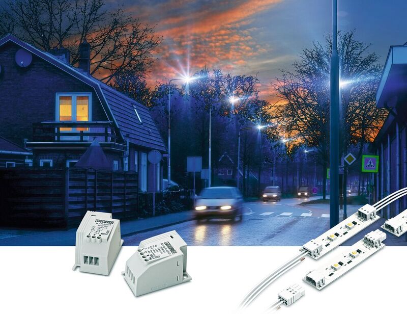 LED-Beleuchtung:  Damit die elektronischen  Bauteile zuverlässig  funktionieren, sind  hochwertige Kompo- nenten erforderlich. 