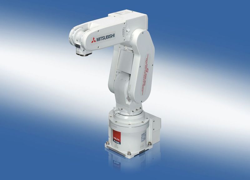 Multifunktionsroboter Melfa RV-2SDB von Mitsubishi (Archiv: Vogel Business Media)