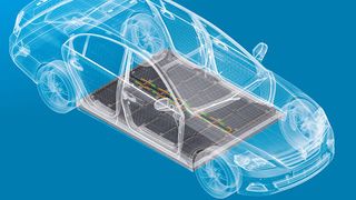 Kirchhoff Automotive zeigt ein hybrides Batteriegehäuse auf der IAA in Frankfurt (Kirchhoff Automotive)