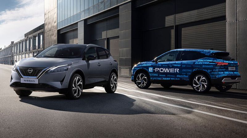 Nissan setzt beim Qashqai auf einen seriellen Hybrid.(Bild:  Sessantuno/Nissan)