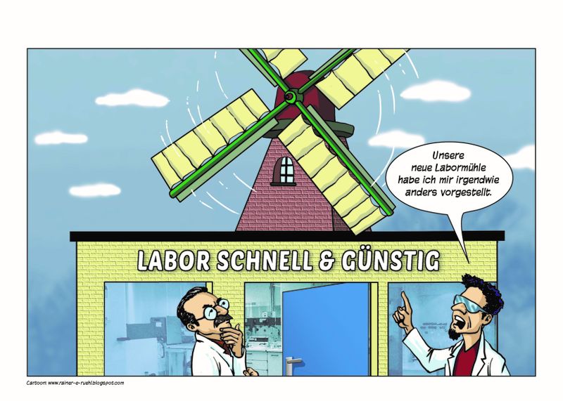 Übersicht unserer Bildergalerien (Comic: www.rainer-e-ruehl.blogspot.com) (Bild: LABORPRAXIS/Rühl)