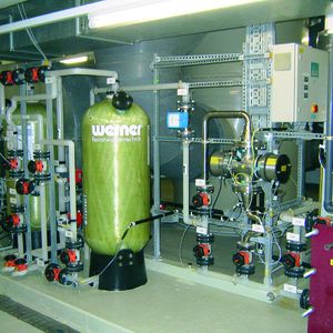 Blick auf eine Polisher-Anlage Bild: Werner