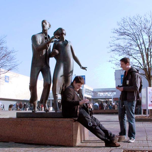 ...oder bei etwas Bewegung an frischer Luft. (Archiv: Vogel Business Media)