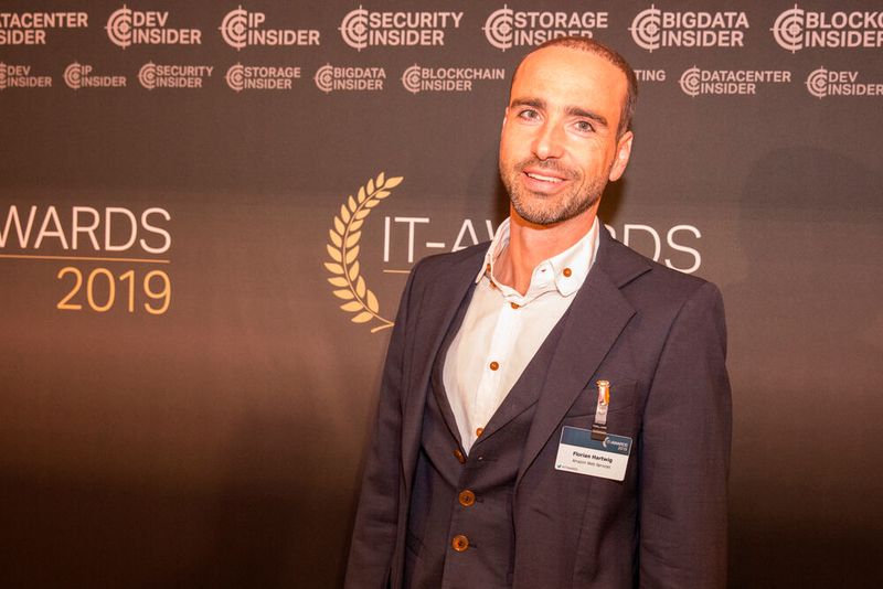 Für Amazon Web Services ist Florian Hartwig bei den IT-Awards 2019 zu Gast. (Bild: artful rooms / VIT)