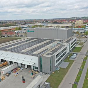 Das neue Logistikzentrum in Crailsheim(Source:  Groninger)