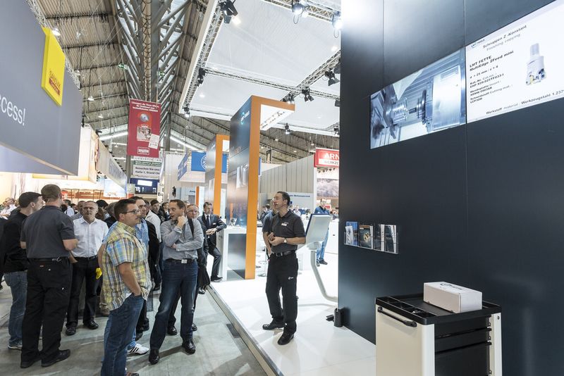 Präzisionswerkzeuge stellte LMT Tools vor. (Bild: Messe Stuttgart)
