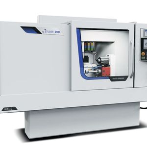 Die neue Universal-Innenrundschleifmaschine S100 von Studer: hochpräzise, flexibel und zuverlässig.(Bild:  Studer)
