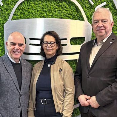 Die neuen ZDK-Vorstandsmitglieder: (v.l.) Thorsten Krämer aus Hessen, Nina Eskildsen aus Schleswig-Holstein und Michael Schneider aus Sachsen. (Bild: ZDK)