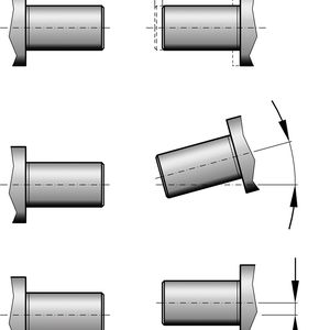 Bild 2: Mögliche Versatzarten zwischen An- und Abtriebsseite.