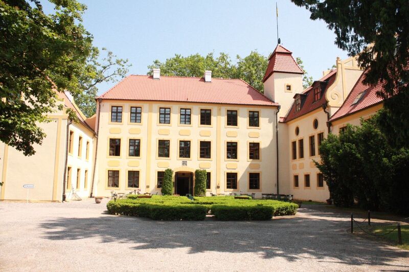 Ein Schloss in Krokowa. (IT-BUSINESS/Sarah Maier)