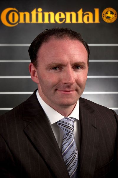 David O`Donnel leitet künftig die Geschäftseinheit Erstausrüstung Pkw-Reifen weltweit bei Continental. (Continental)