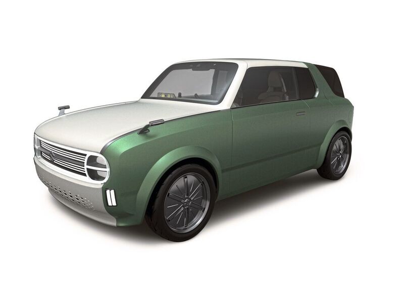 Vom Format her erinnert der Suzuki Wapu SPO an Autos der 50er-Jahre. (Suzuki)
