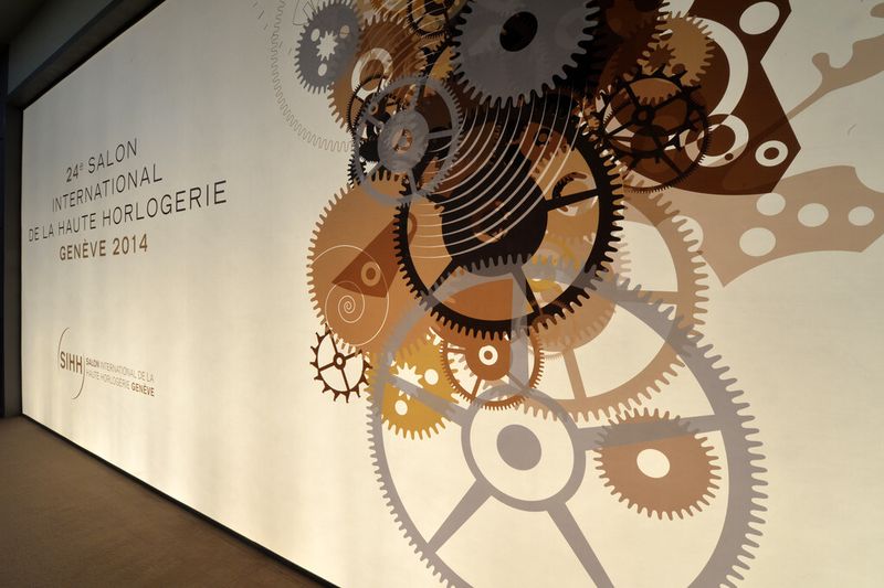Reflets en image du salon SIHH 2014. (Image: Morvan Alain - Nencioli Gilbert - SIHH2014)