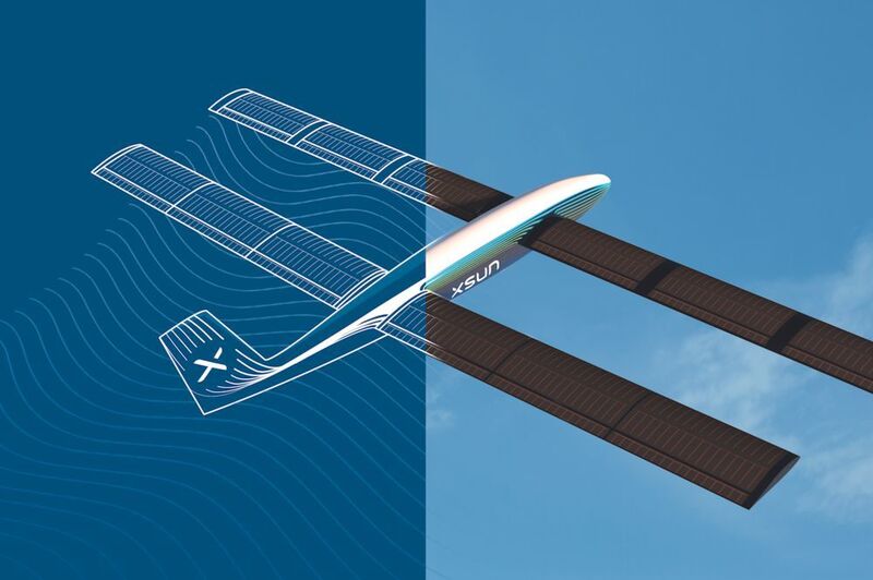 Im Rahmen des 3D-Experience Lab „Startup Accelerator“-Programms entwickelte X-Sun den Prototypen innerhalb eines Jahres für längere Flugzeiten mit Batterien, die während des Fluges mit Sonnenenergie aufgeladen werden.  (X-Sun)