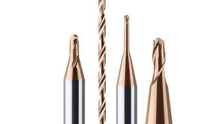 Die TiSiN-basierte Schicht «BALIQ MICRO TISINOS» ermöglicht die Mikrozerspanung von gehärteten Stählen der Härteklassen HRC 50 bis 70. (Bild: Oerlikon Balzers)