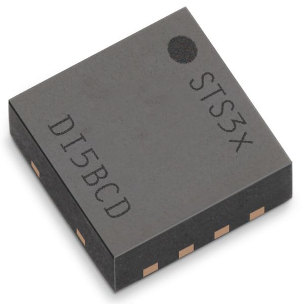 Jeder STS32 oder STS33 ist durch seine eindeutige Seriennummer identifiziert und wird mit einem ISO17025-akkreditierten Kalibrierungszertifikat geliefert. (Sensirion)