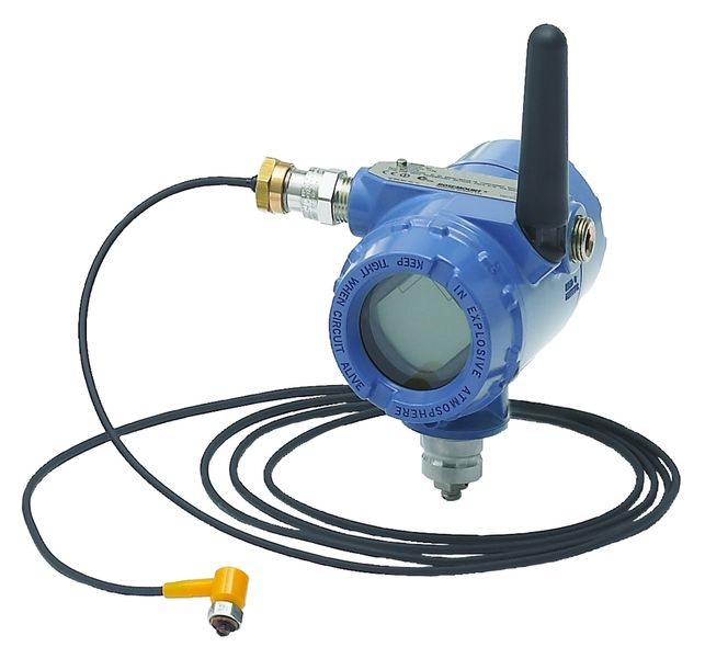 CSI 9420 Smart Wireless Transmitter zur Maschinenüberwachung auf Basis der Schwingungs-Diagnose  (Bild: Emerson Process Management)