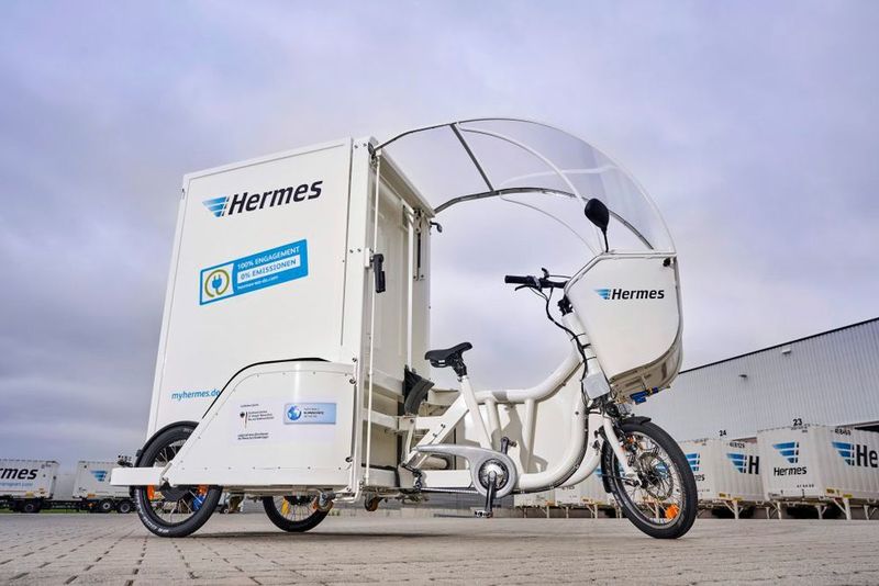 Hermes nutzt dafür beispielsweise den „Movr“ von Rytle. (Hermes)