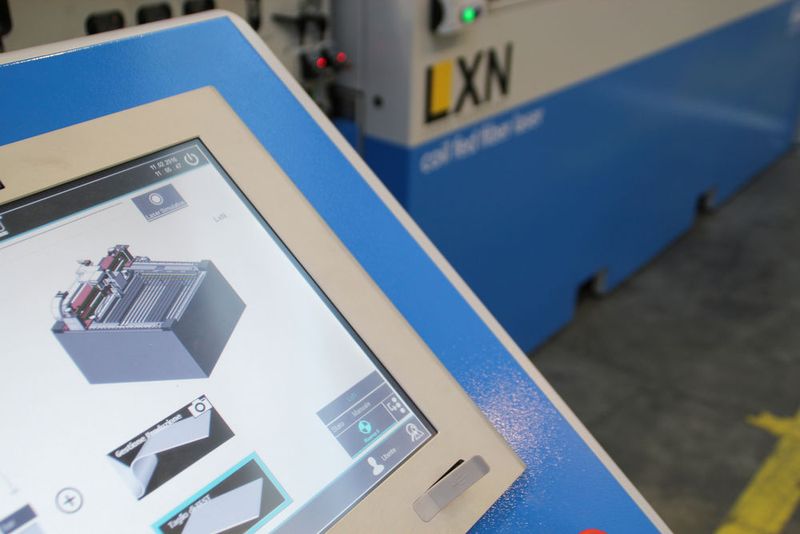 Die Stanz-Laser-Linie verfügt über eine einheitliche Steuerung. (Bild: Dalcos)