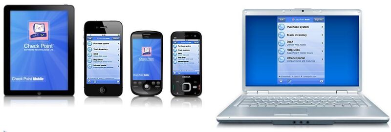 Der Check Point Mobile Client ist ab sofort für iPhone, iPad und PCs verfügbar. Die Clients für Android und Symbian sollen noch im Q4 2010 bzw. Q1 2011 folgen. Ein Client für Windows Phone 7 folgt später im Jahr. (Archiv: Vogel Business Media)