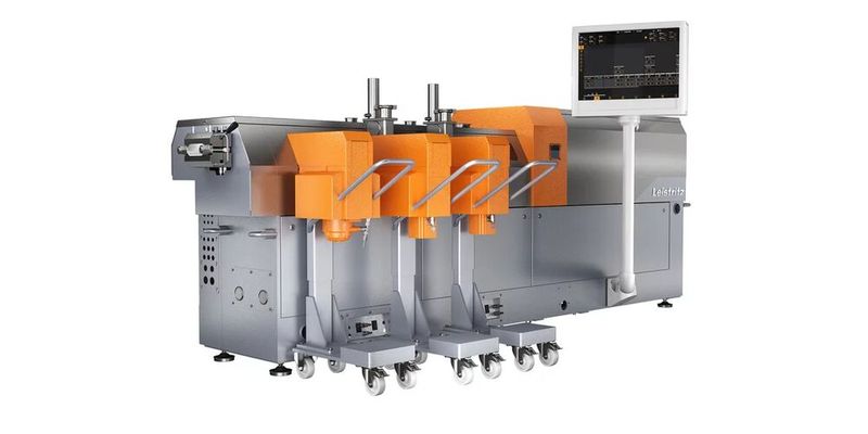 In Sachen Doppelschneckenextruder verweist Leistritz auf die Baureie ZSE Maxx, die für hohe Durchsätze steht. Von der Direktextrusion bis hin zum Compoundieren und der Schaumteileextrusion ist damit viel möglich. (Bild: Leistritz)