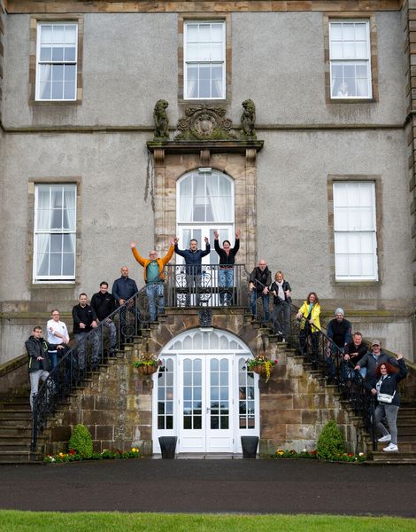Nachdem wir unsere sportlichen Talente erforscht haben, sind wir bereit für das EM Spiel Deutschland - Schottland. (Bild: Vogel IT-Medien GmbH)