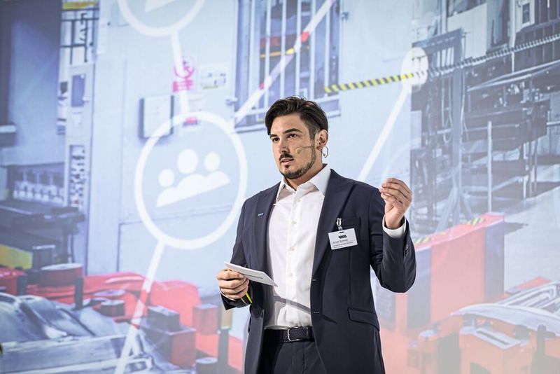 Impressionen der 4. Fachtagung „Mehr Effizienz im Presswerk“ am 15. Juni 2023 in Würzburg. (Bild: VCG/Stefan Bausewein)