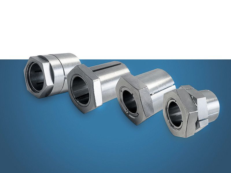 Die Spannsätze KBS 56 bis 59 erleichtern die schnelle und einfache Montage. (Bild: KBK Antriebstechnik)