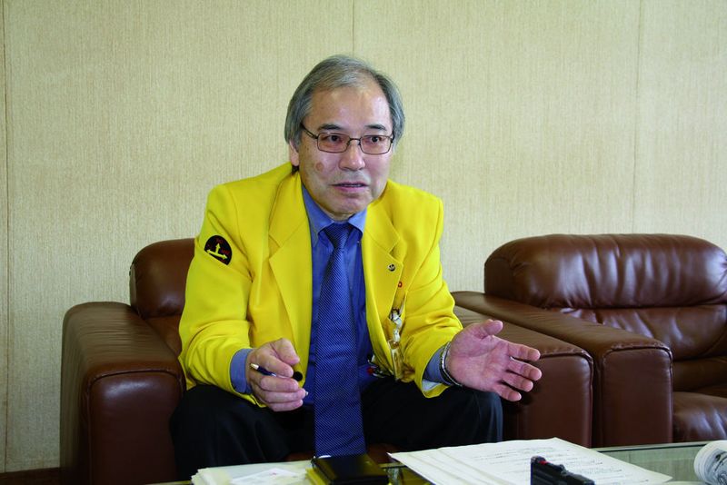 Yoshiharu Inaba: „Das Geschäft bei CNC, Servomotoren und Robomaschinen läuft gut. Jeden Monat können wir 100 000 Servo- und Spindelmotoren in 2000 verschiedenen Varianten sowie 20 000 CNC herstellen. Da ist es schwierig, das Material, das wir zur Produktion benötigen, zu bekommen.“ (Archiv: Vogel Business Media)