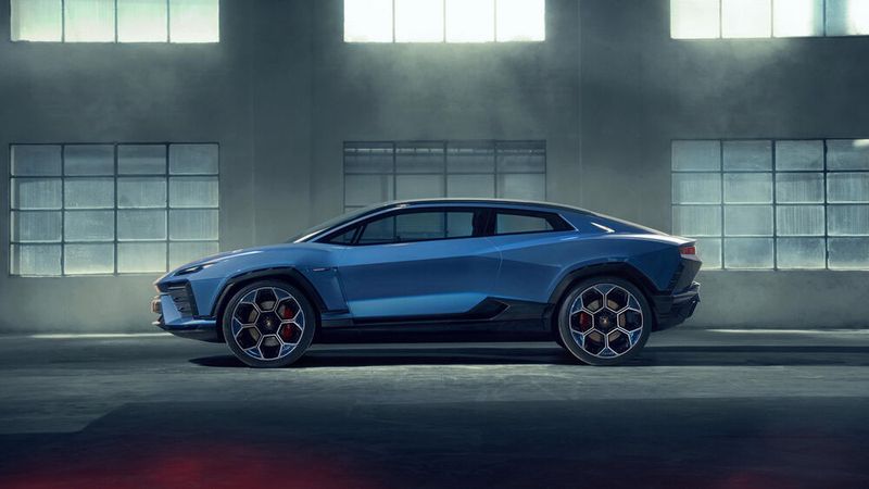 Die Lamborghini-Studie mit dem Namen „Lanzador“ dürfte bereits sehr seriennah sein. (Bild: Lamborghini)